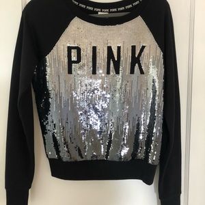 Victoria’s Secret Pink sequins sweatshirt